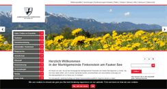 Desktop Screenshot of finkenstein.gv.at